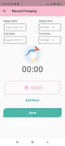 Care baby tracker feed, sleep screenshot 16