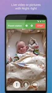 Baby Monitor 3G (Trial) screenshot 1