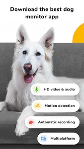 Barkio: Dog Monitor & Pet Cam screenshot 0