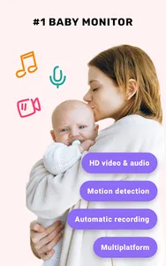 Bibino Baby Monitor & Baby Cam screenshot 8