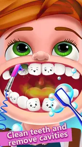 Dentist Inc Teeth Doctor Games screenshot 1