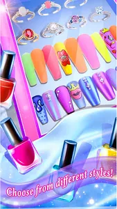 Nail Art Salon Girls Game screenshot 6