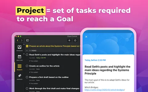Chaos Control: GTD Organizer & screenshot 2