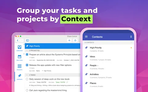 Chaos Control: GTD Organizer & screenshot 5