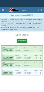 Kuna Foodservice screenshot 3