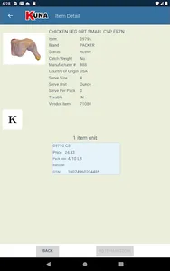 Kuna Foodservice screenshot 9