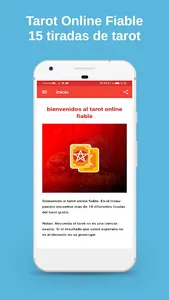 Tarot en español fiable consul screenshot 0