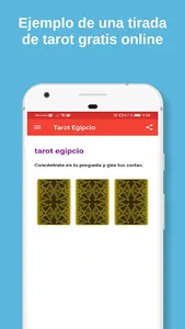 Tarot en español fiable consul screenshot 1