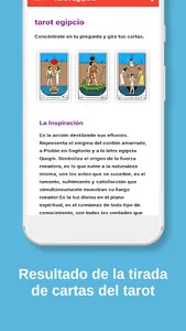 Tarot en español fiable consul screenshot 2