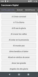 Cancionero Cristiano Digital screenshot 0
