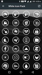 White Icon Pack New screenshot 1