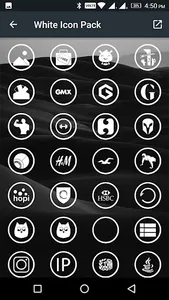White Icon Pack New screenshot 2
