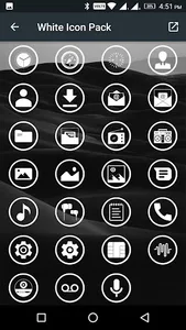 White Icon Pack New screenshot 4