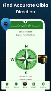 Tasbih Sebha & Qibla direction screenshot 1