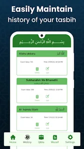 Tasbih Sebha & Qibla direction screenshot 4