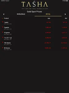 Tasha Gold Prices screenshot 7