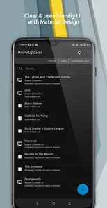 Movie Updates: Movie/TV Alerts screenshot 0