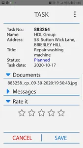 Taskerium Customer Portal screenshot 2