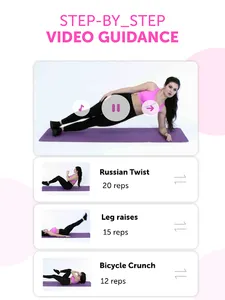 FitHer: Workout for women screenshot 13