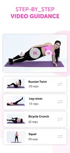 FitHer: Workout for women screenshot 2