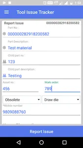Tool Issue Tracker screenshot 4