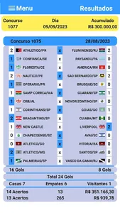 Resultados da Lotec screenshot 0