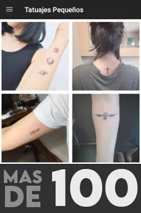 Tatuajes Pequeños y Bonitos pa screenshot 3