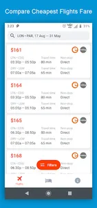 Pery Air - Flight Booking App screenshot 2