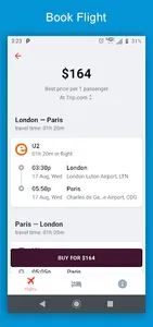 Pery Air - Flight Booking App screenshot 4