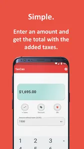 TaxCan screenshot 1