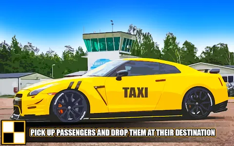 Taxi Simulator City Taxi Games screenshot 12
