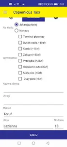 Copernicus Taxi Toruń screenshot 4