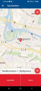 Taxi Komfort Bydgoszcz screenshot 1
