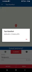 Taxi Komfort Bydgoszcz screenshot 4