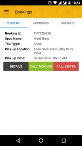TaxiVaxi Employee App screenshot 1