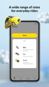 maxim — order taxi, food screenshot 2