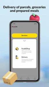 maxim — order taxi, food screenshot 3