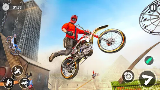 Bike Stunt Race Tricks Master screenshot 0