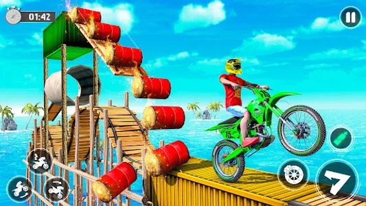 Bike Stunt Race Tricks Master screenshot 2