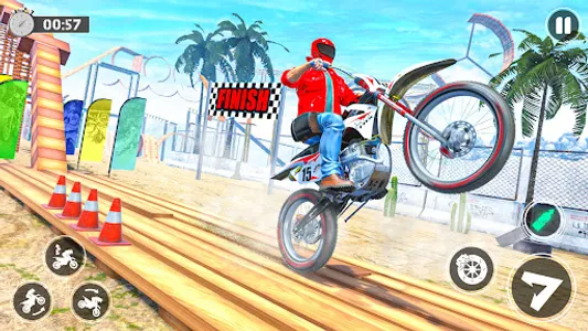 Bike Stunt Race Tricks Master screenshot 5