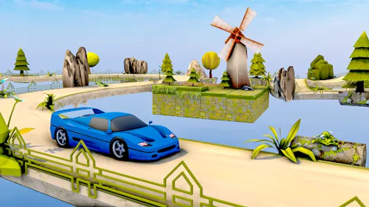 Cartoonish Car Stunt Games 3D screenshot 1
