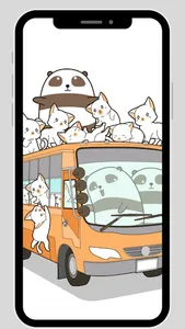 Wallpaper Bus imut keren screenshot 1