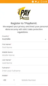 TPayRemit screenshot 2