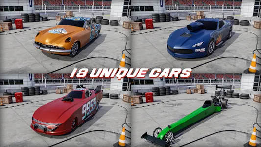 Drag Clash Pro: HotRod Racing screenshot 1