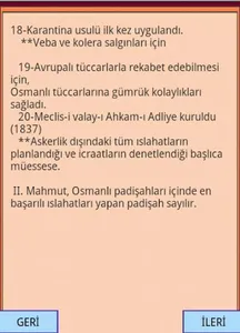 KPSS III. SELİM ve II. MAHMUT screenshot 3