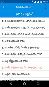 Sri Krishna Telugu Calendar screenshot 17