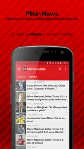 Milan News screenshot 0