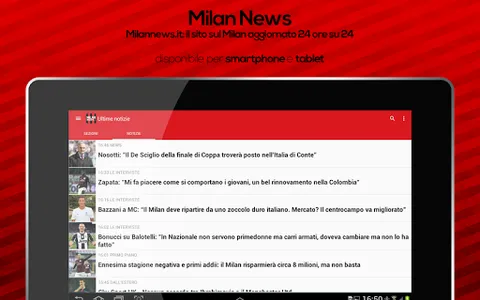 Milan News screenshot 5