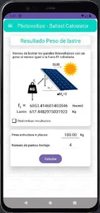 Fotovoltaica - Calcular lastre screenshot 4