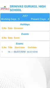 Srinivas Gurukul screenshot 2